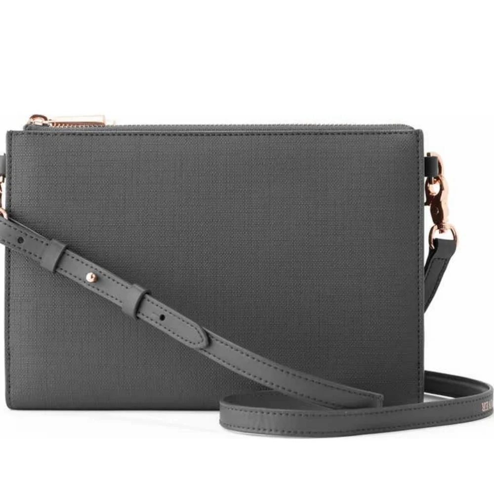 New Dagne Dover Essentials Coated Canvas Clutch/Wallet - Picture 1 of 3